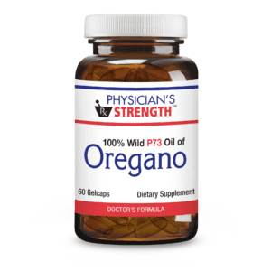 Oregano 60 gelcaps label