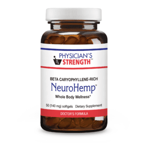 NeuroHemp 50 softgels bottle